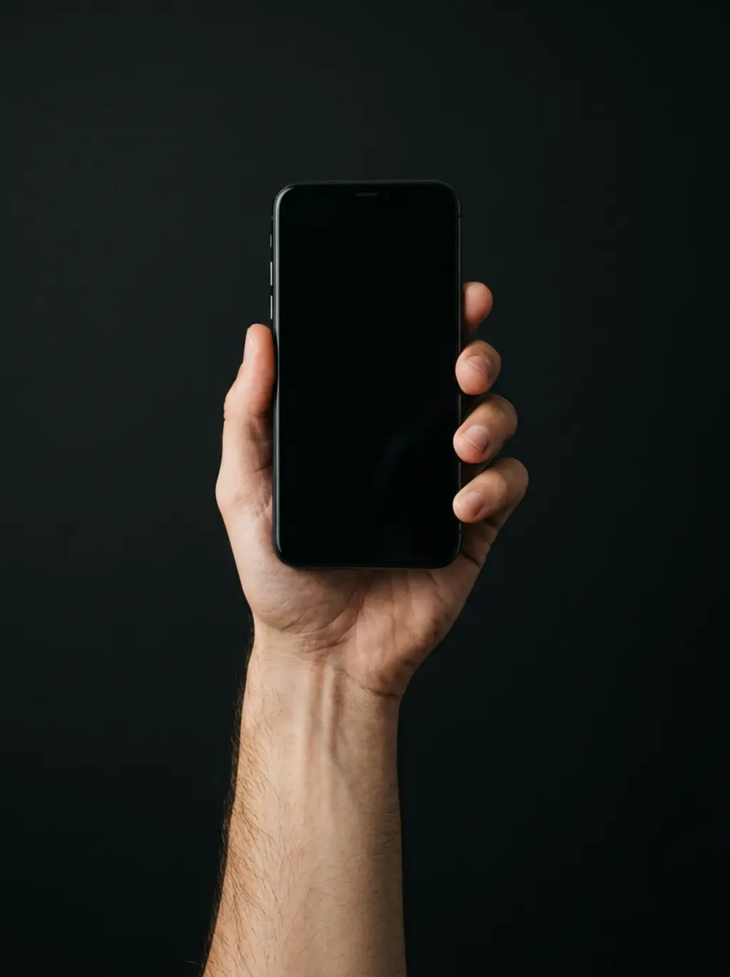 A hand holding a phone showing a conversation with Staira.